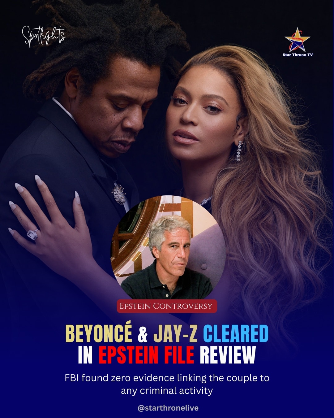 🔦 SPOTLIGHTS: Beyoncé & Jay-Z... - Star Throne TV - Music | Facebook