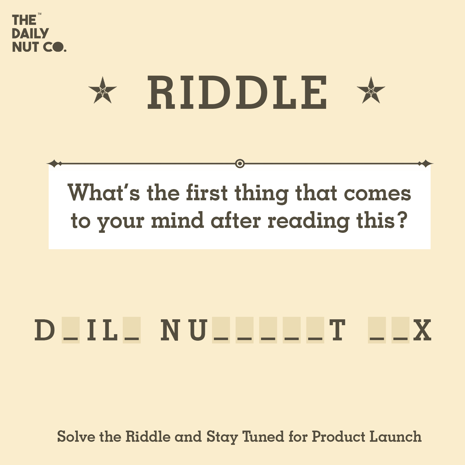 The Daily - A blend of all our products as we've revealed in our last ...