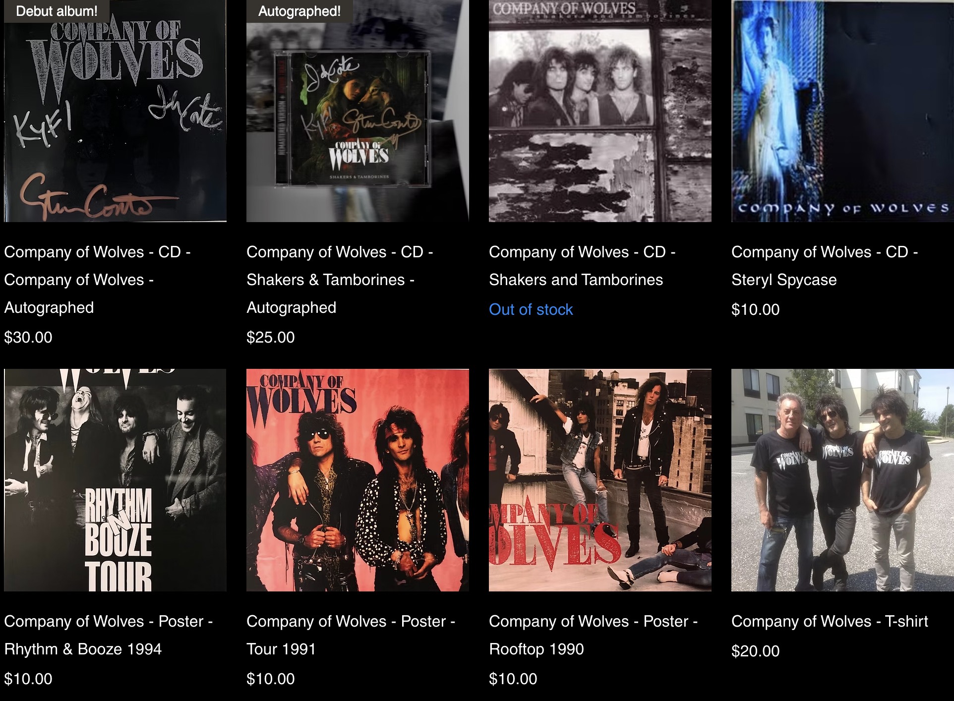 Company of Wolves - band added... - Company of Wolves - band