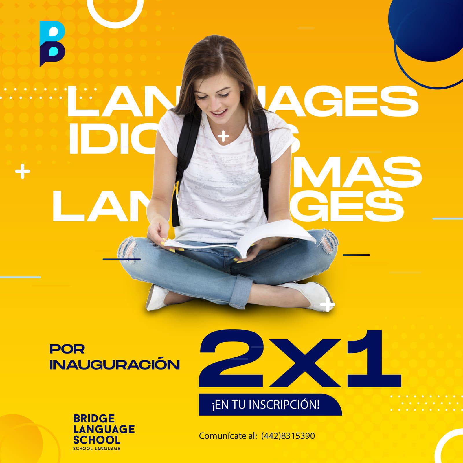 🎉🎊 ¡Aprovecha esta promoción! 🎊🎉... - Bridge Language School | Facebook