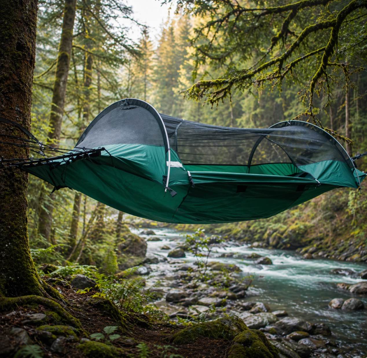 Lawson Blue Ridge Tent Hammock + Underquilt + Suspension Straps – Like ...