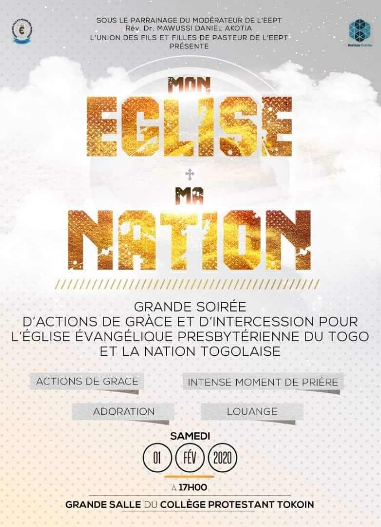 Église Évangélique Presbytérienne du Togo - EEPT - 🛑 MON EGLISE & MA ...
