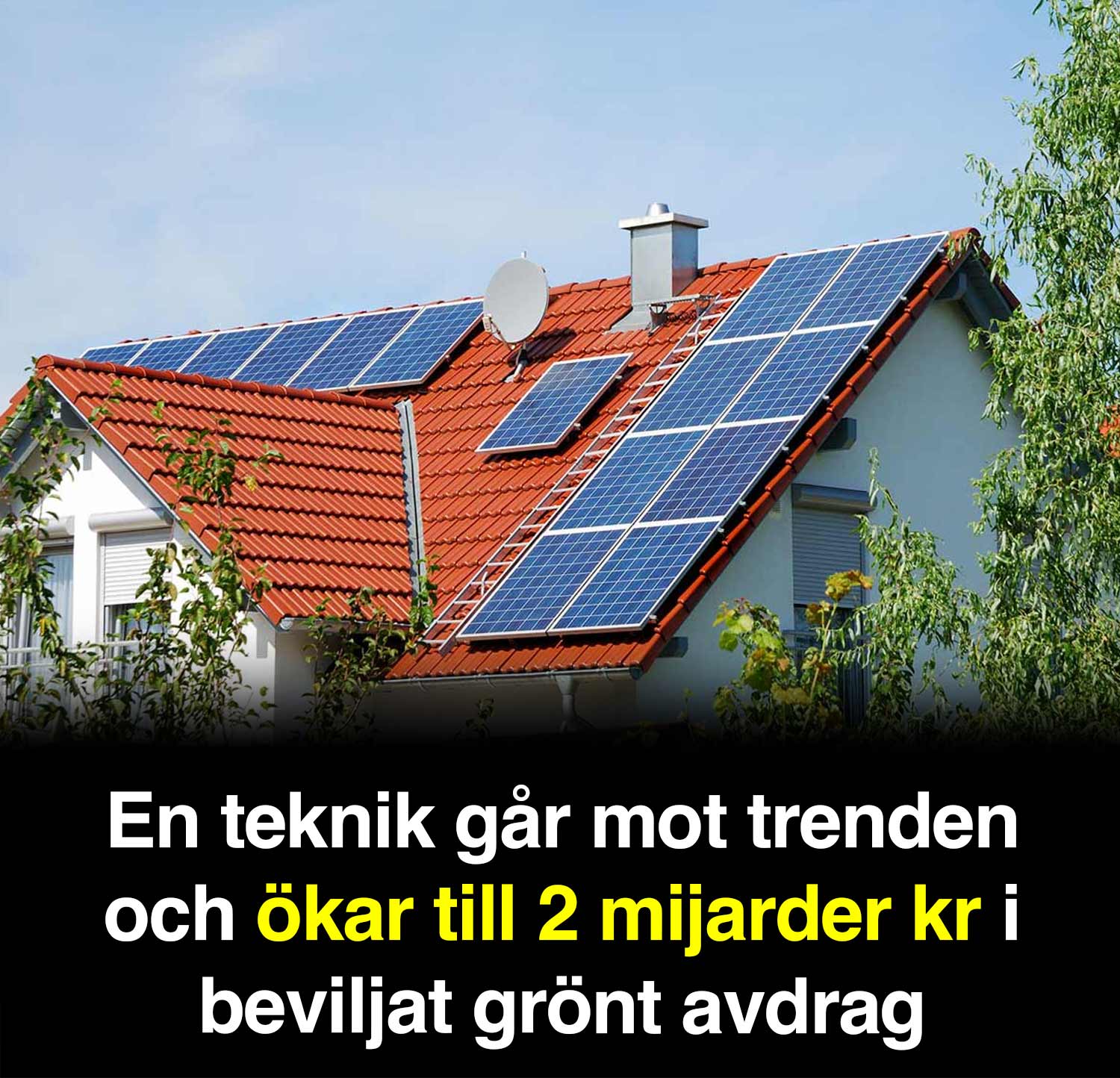 Elinstallatören - Grönt avdrag för solceller har... | Facebook