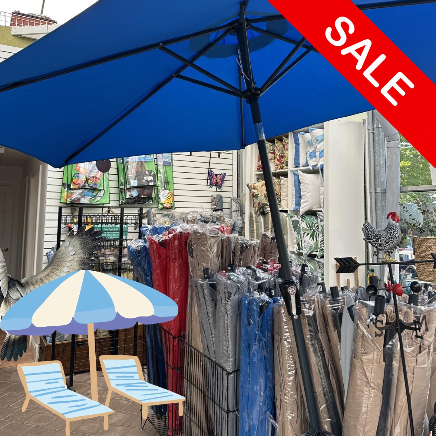 labor day patio umbrella sale Treasure Garden 9' Auto Tilt with Sunbrella Fabric Bronze / Henna resistant UV Protection Polyester Can Last for Long Years.5 Help Me Find Deals's Amazon