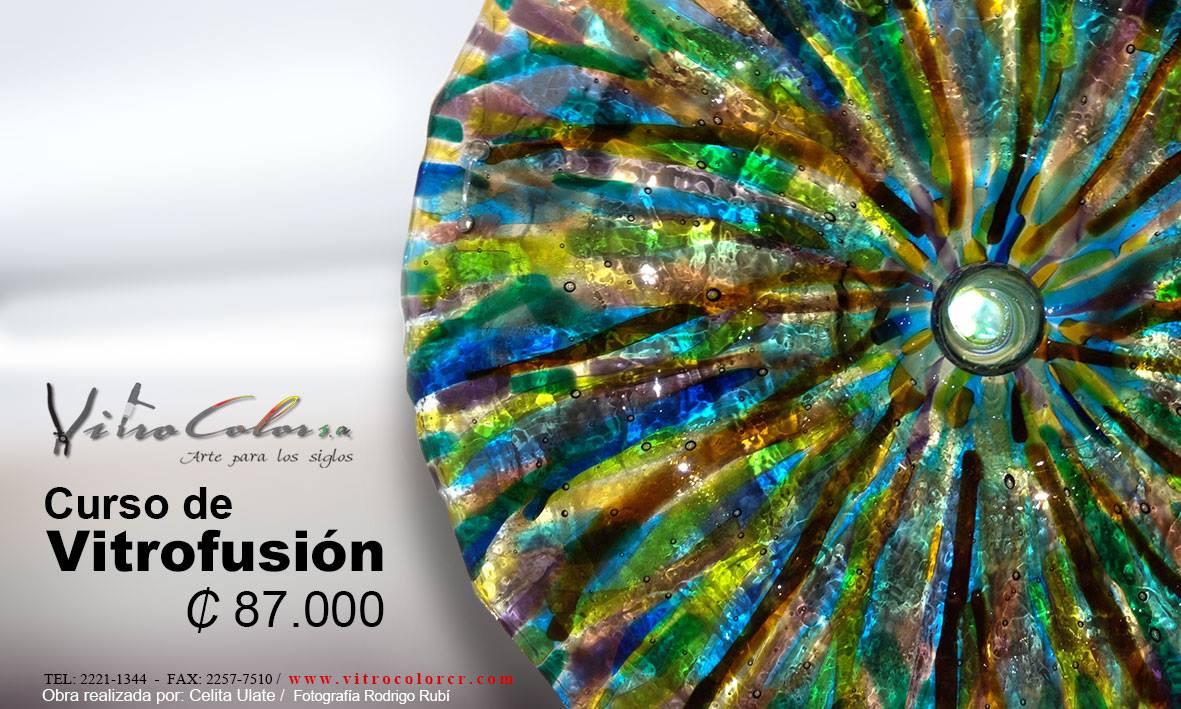 Vitrocolor - Curso vitrofusión introductorio Fechas: 25 de...
