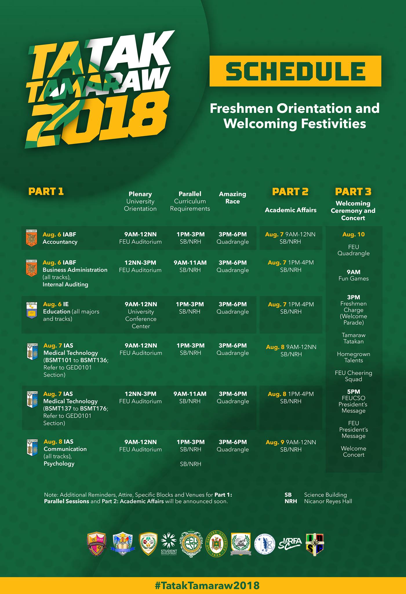 Tatak Tamaraw - Are you excited to meet your blockmates?... | Facebook