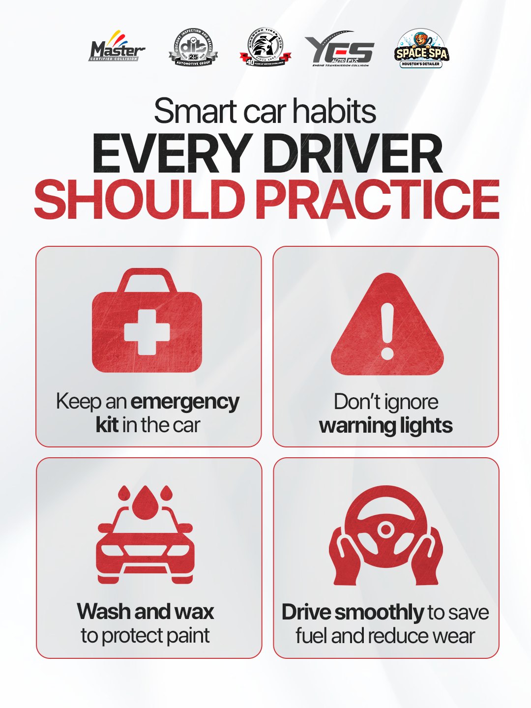 Master - Smart Car Habits Every Driver Should Practice Keep an ...