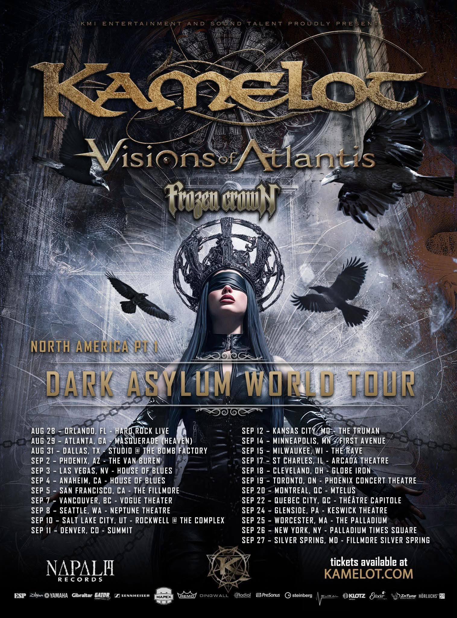 Join us on the Dark Asylum tour! We're so proud to share this