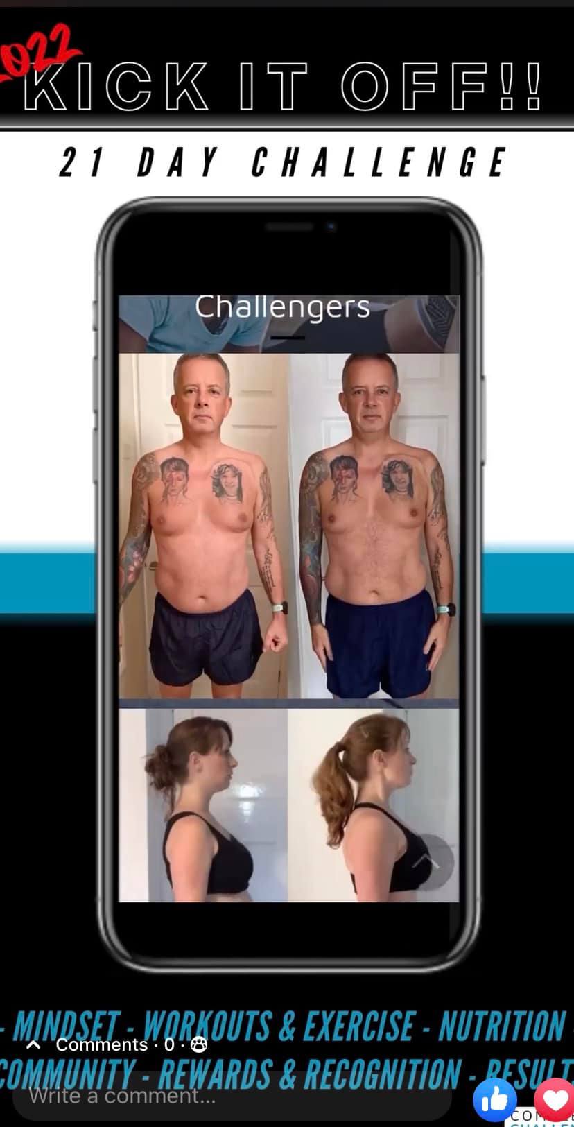 Steve - The COMPLETE CHALLENGE 2022 If you’re after a 21 day body ...