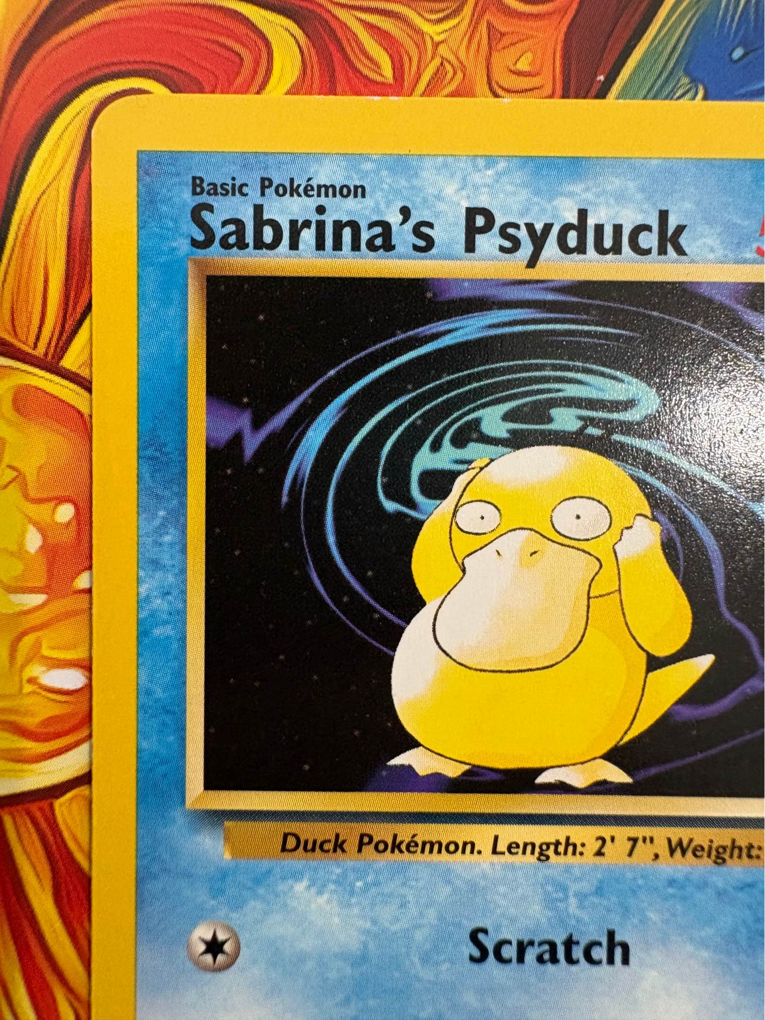 NM condition. $15/trade Basic Pokémon Sabrina's Psyduck 50 50HP HP