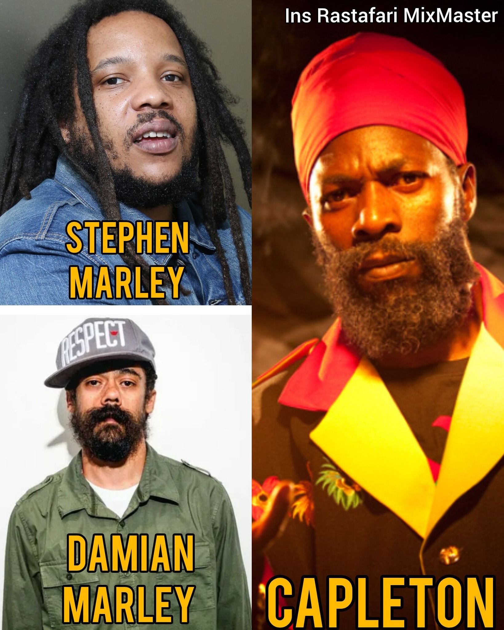 Capleton, Damian Marley & Stephen Marley 