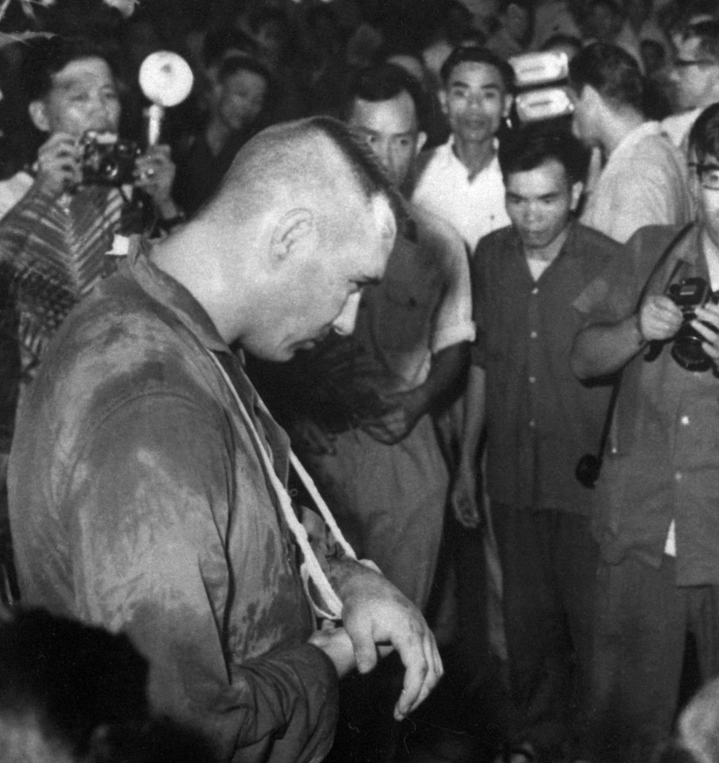 June 29, 1966 - An American airman shot down over Hanoi was 