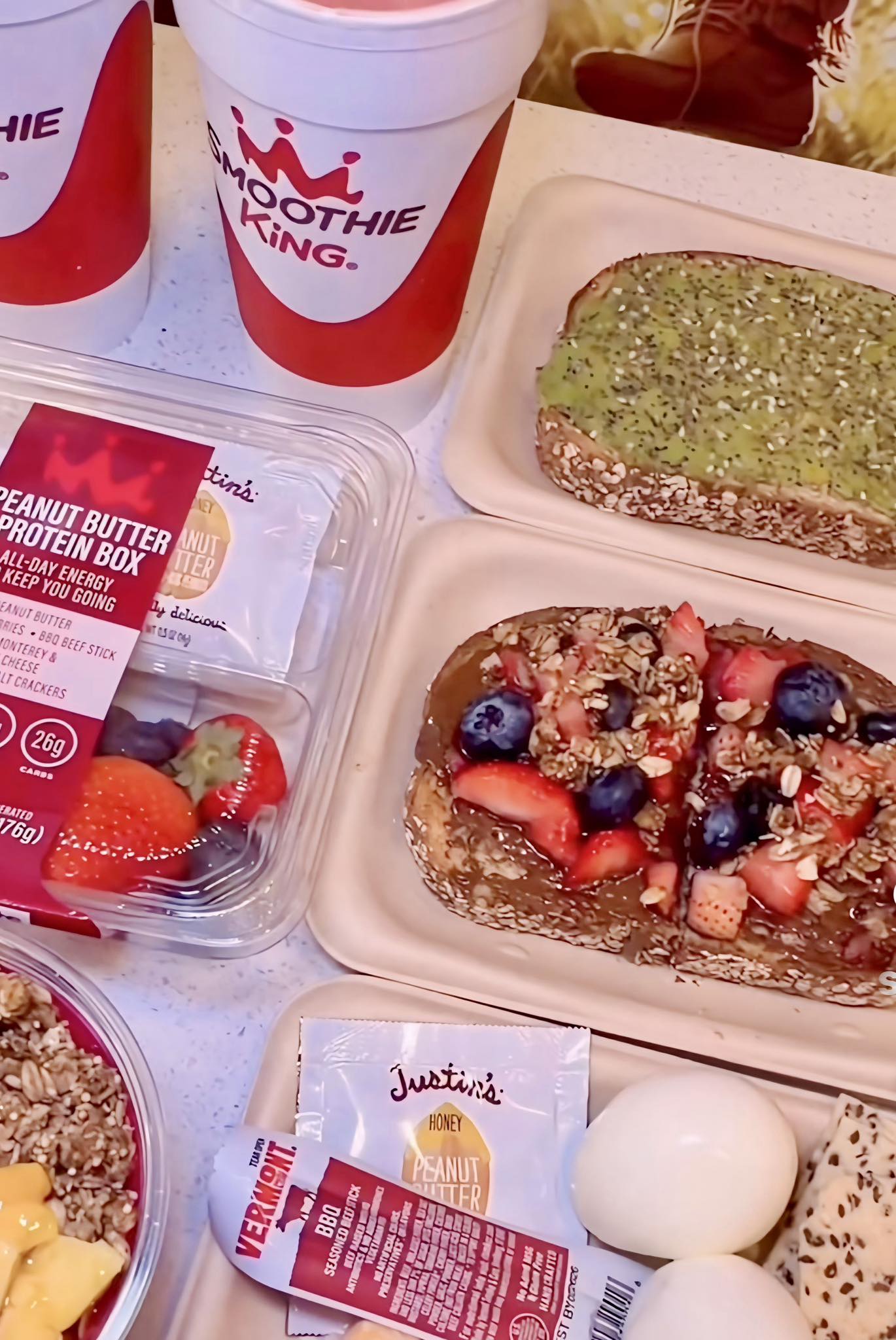 Smoothie - Our Smoothie King spread is looking mighty delicious to ...