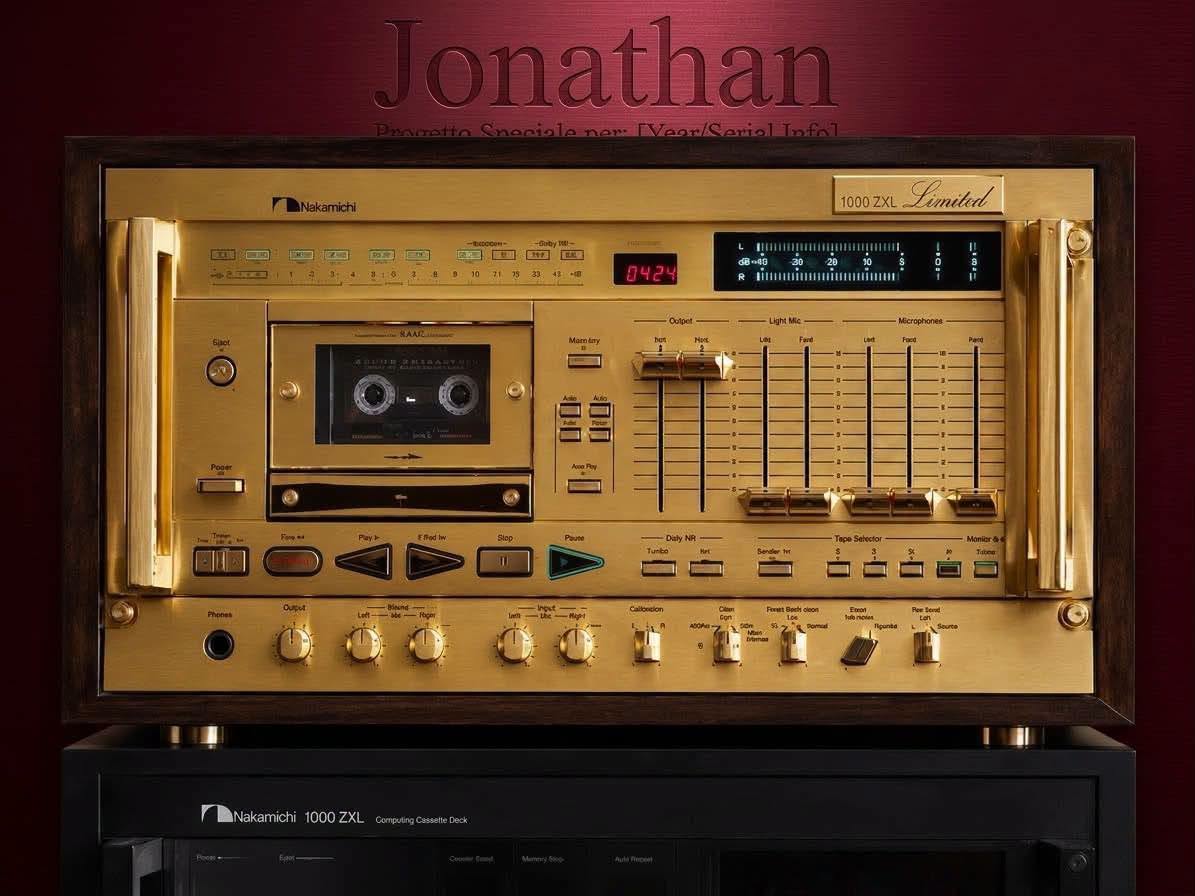 Nakamichi 1000 ZX Limited Edition Cassette Deck.