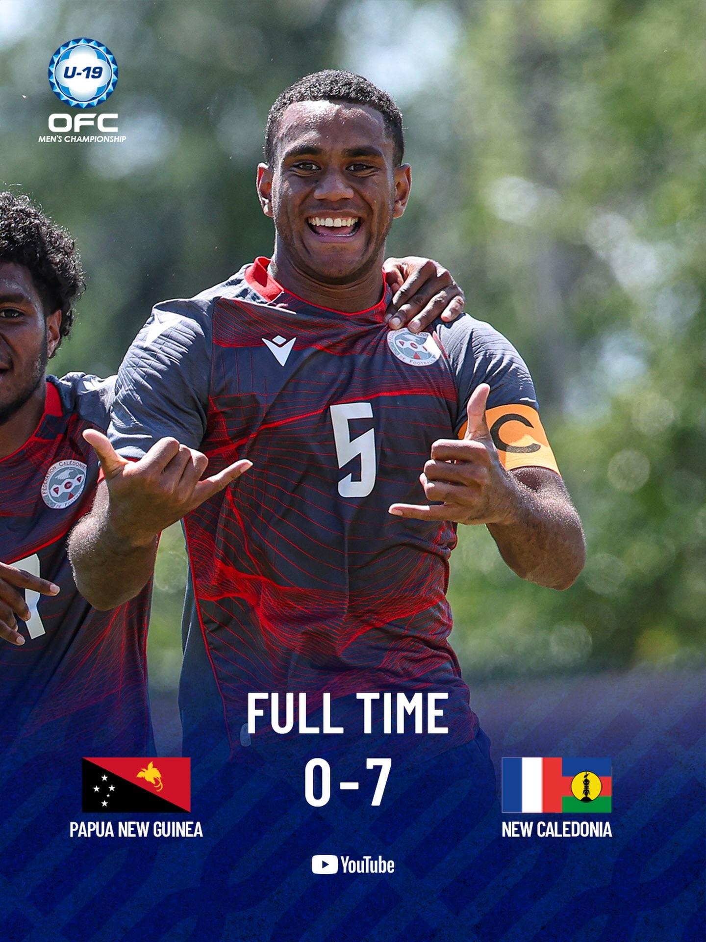 New Caledonia punch their ticket to the semi-final of OFC U-19