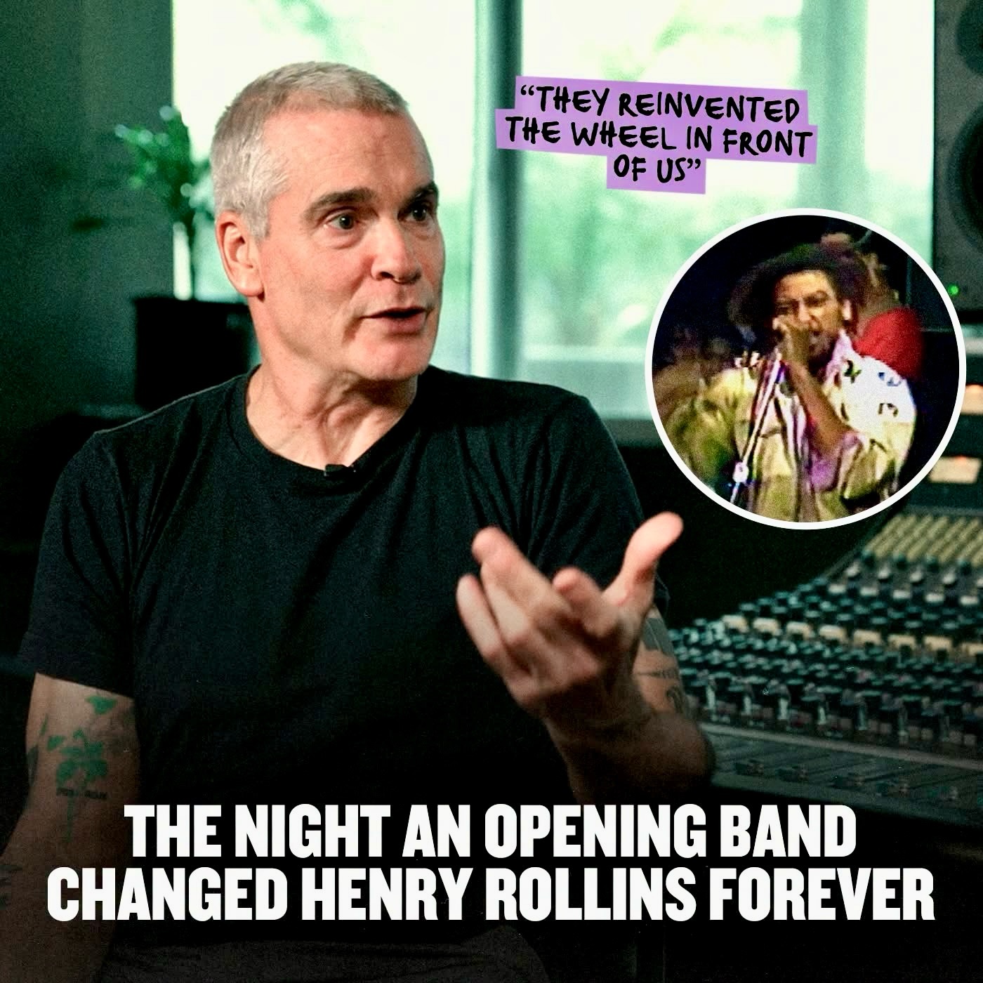 On June 24, 1979, before he was fronting Black Flag, Henry Rollins