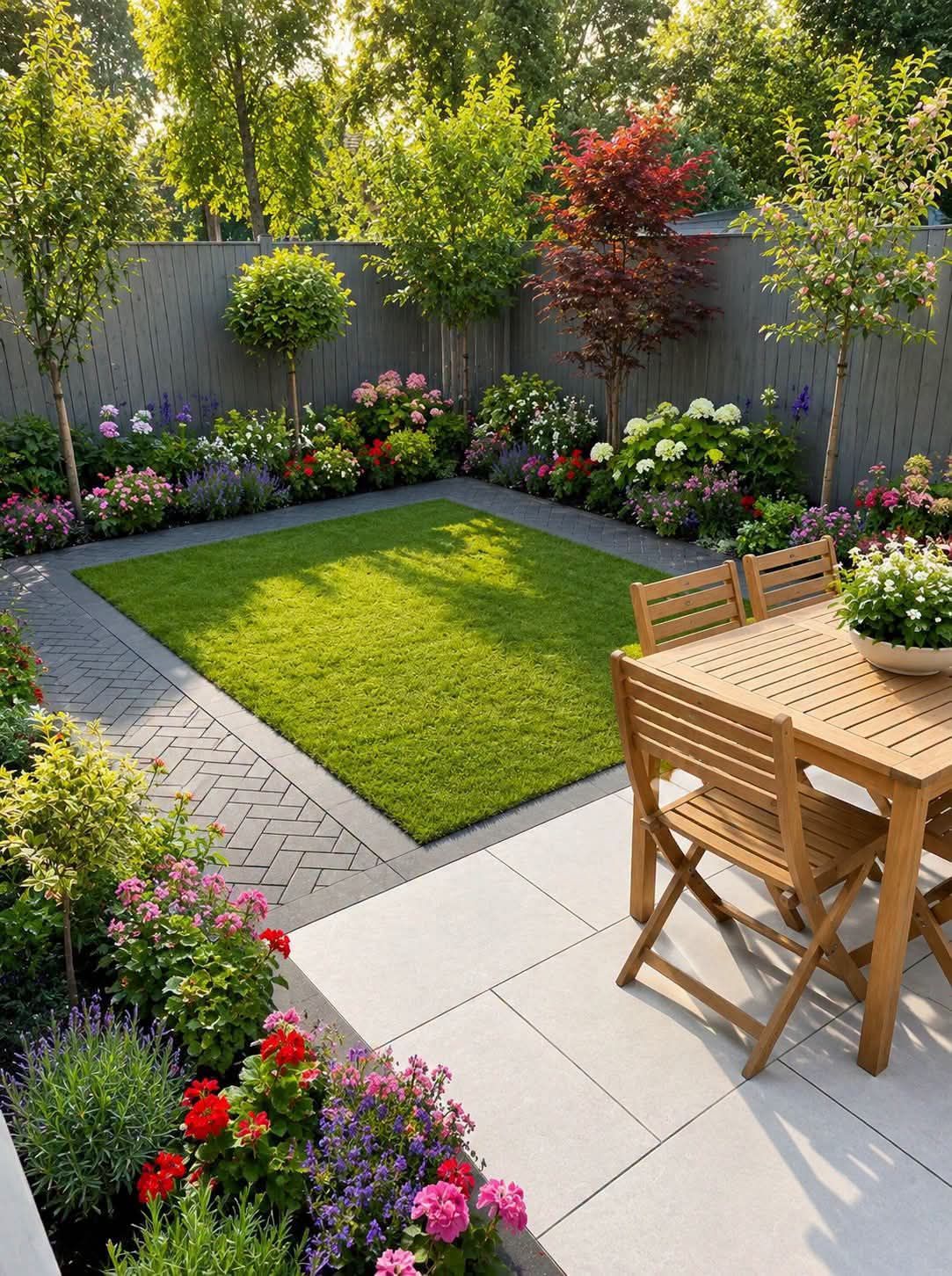 We loved transforming Jahel and Winter's backyard into a five-star