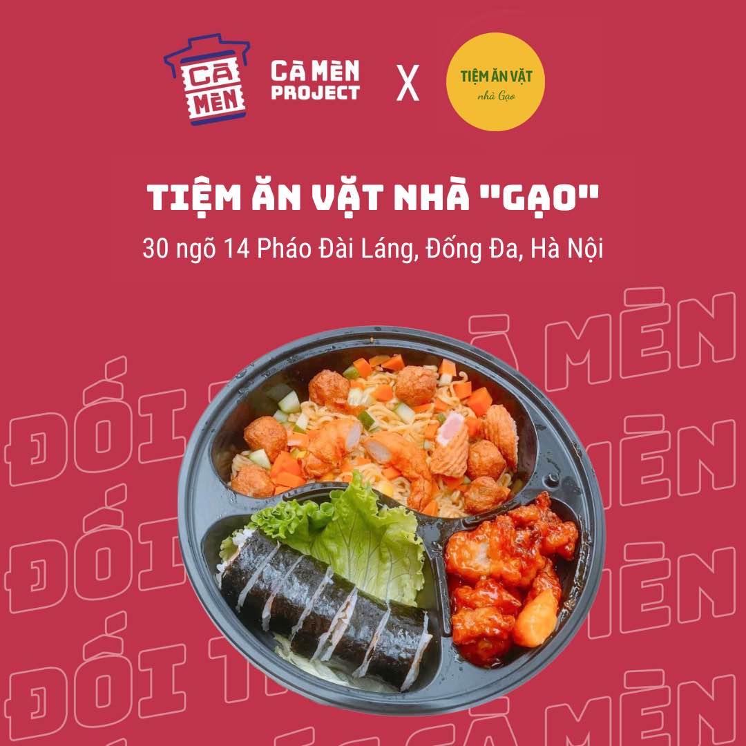 Cà Mèn Project - [Đối tác Cà Mèn - English below] TIỆM ĂN... | Facebook