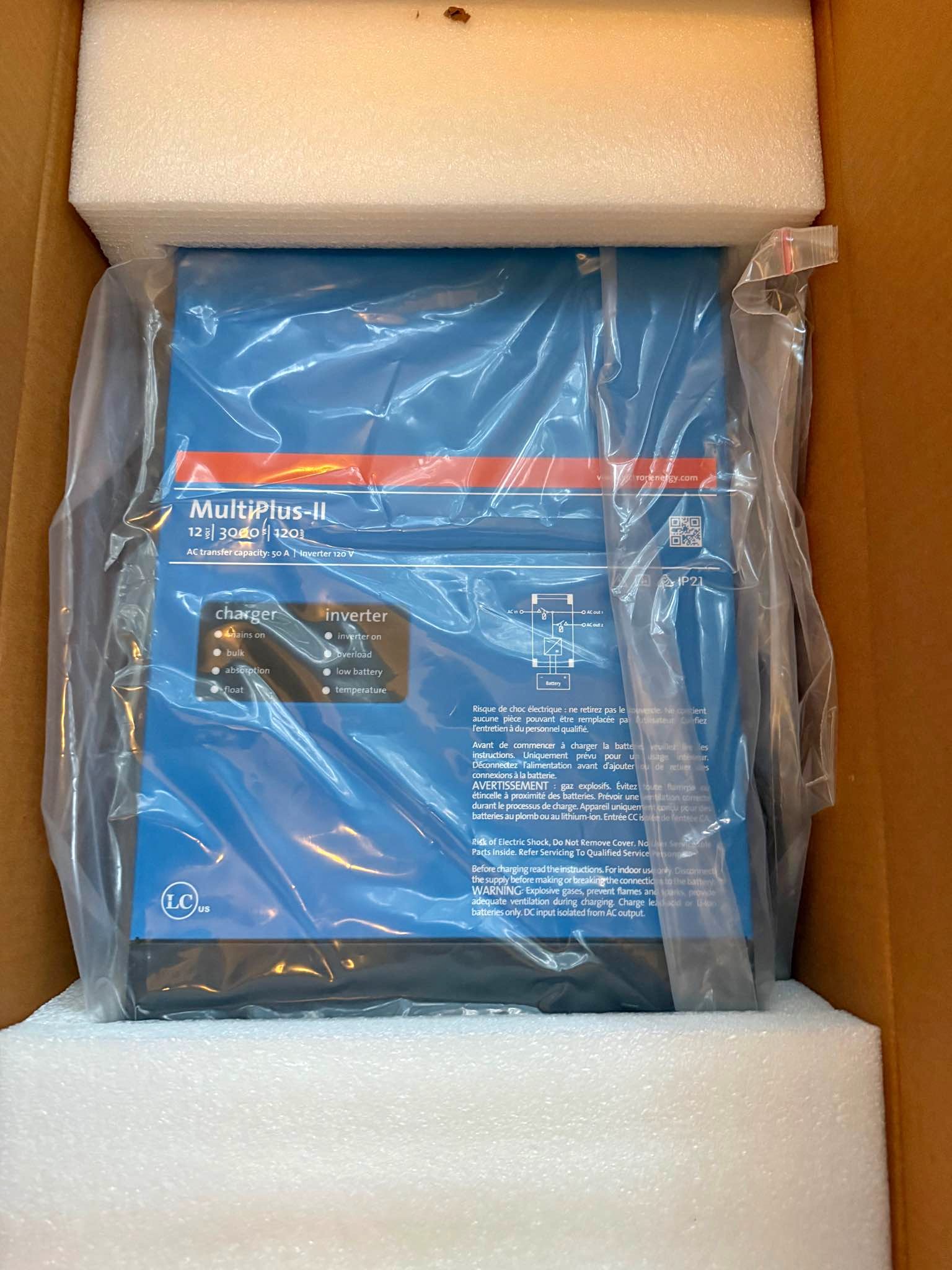 Victron MultiPlus Charger/Inverter NEW - Cables & Adapters - Saint ...