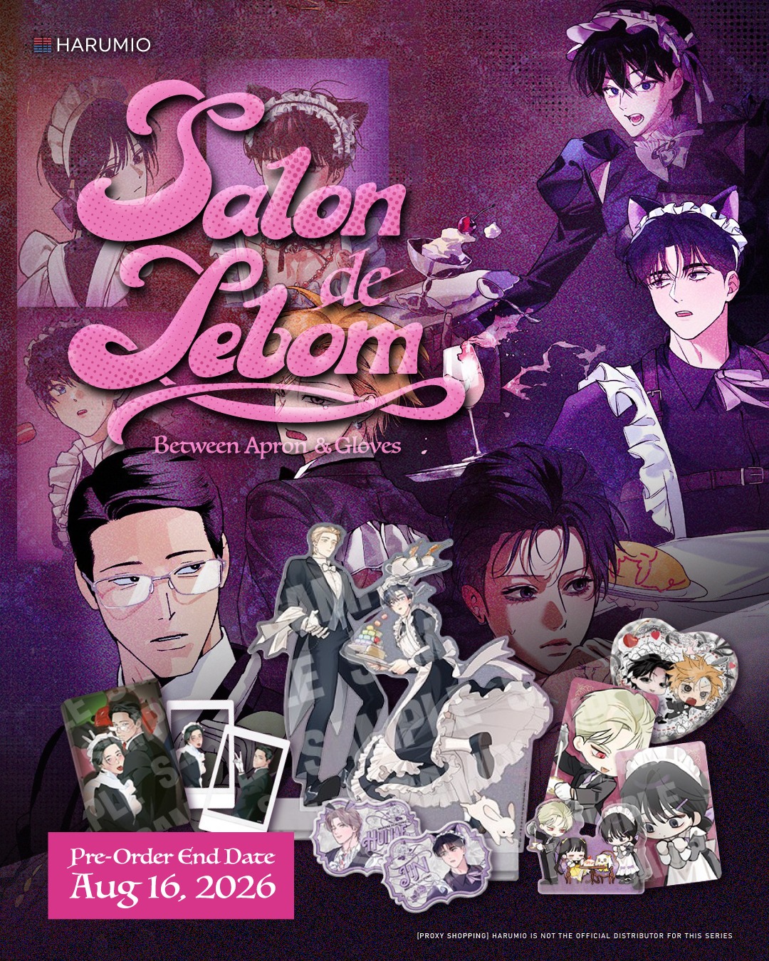 Step into Salon de Lebom: Serve Up Your Favourite Webtoon Merch