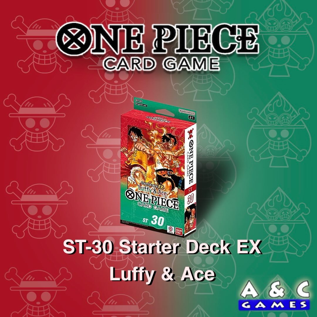 one piece tcg luffy starter deck list TCG: (ST-30) Perfect for newcomers and fans alike Bundle ST15-20 Starter Deck -