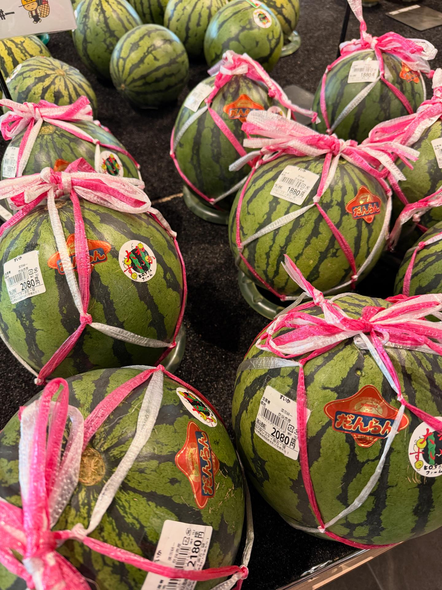 田原本産の美味しいスイカが入荷しています🍉✨ 品種は【だんらん】と
