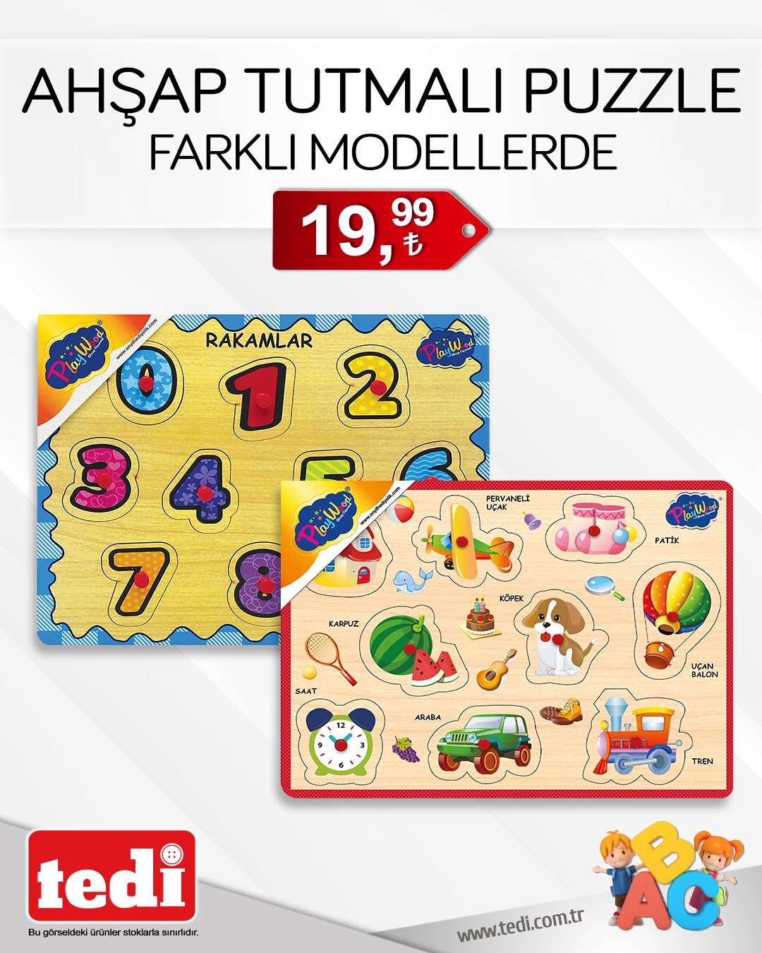 ✏️📐📎 Eğitici puzzle çeşitleri Tedi'de! Bugün sizlere hizmet vermeye devam ediyoruz. :) #tedi #tedidiscount #akıllıseçim #puzzle #söktak