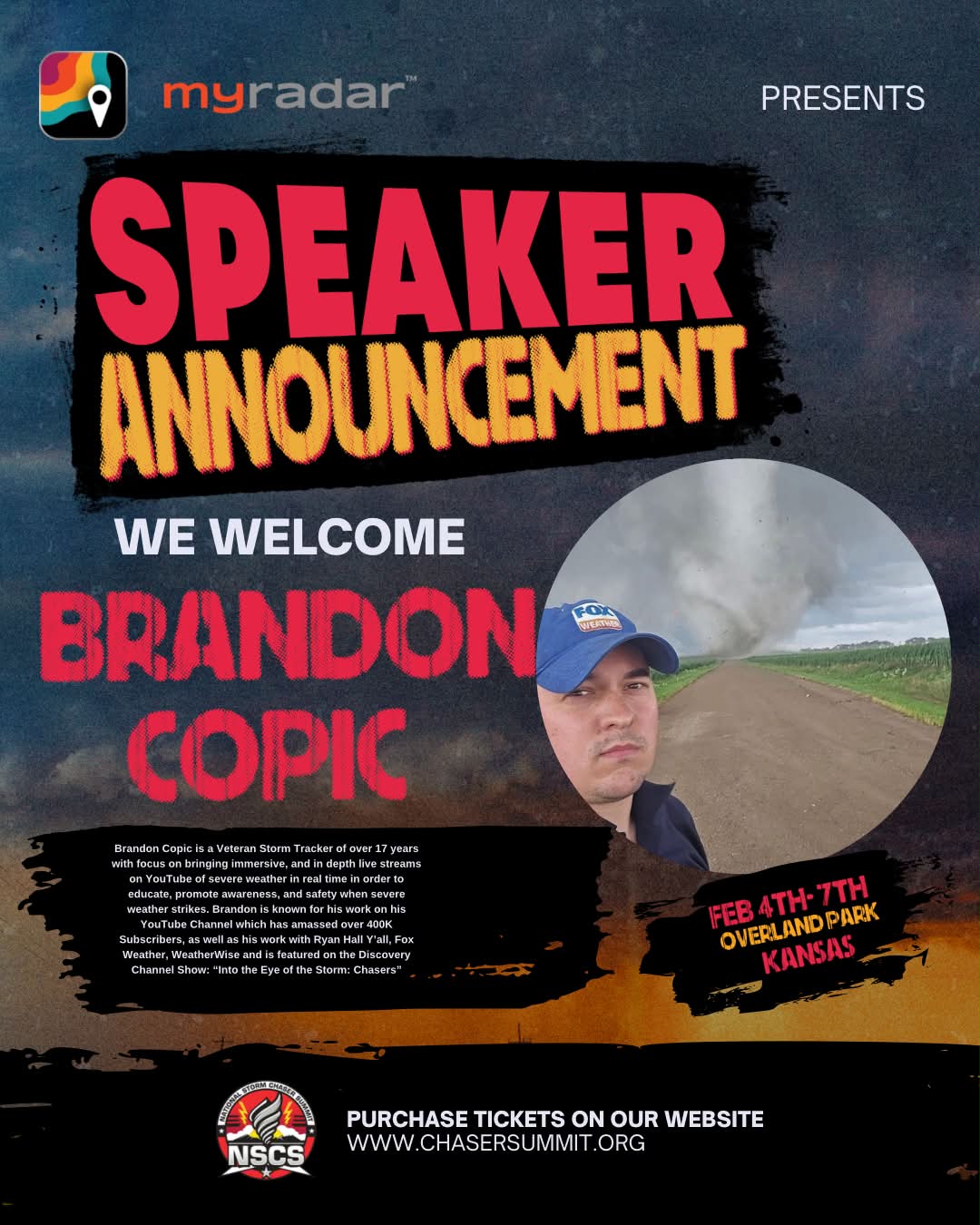 Storm Chaser Brandon Copic - Storm Chaser Brandon Copic