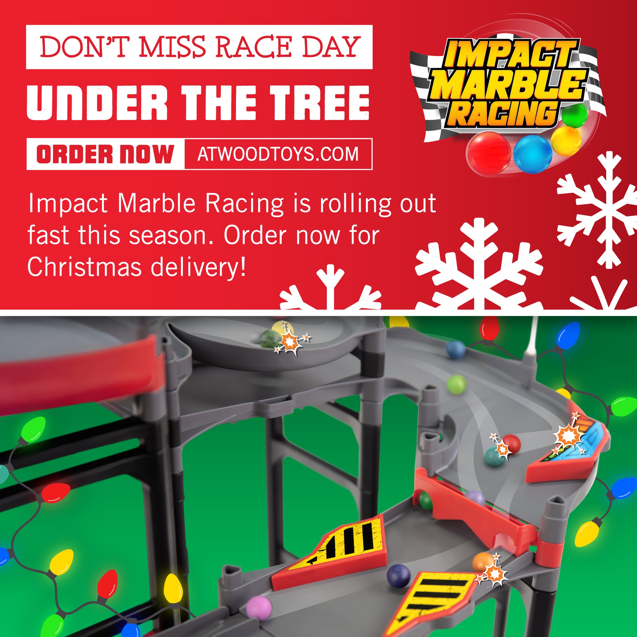 Atwood - Don't miss race day! Under the tree, Impact Marble Racing is ...