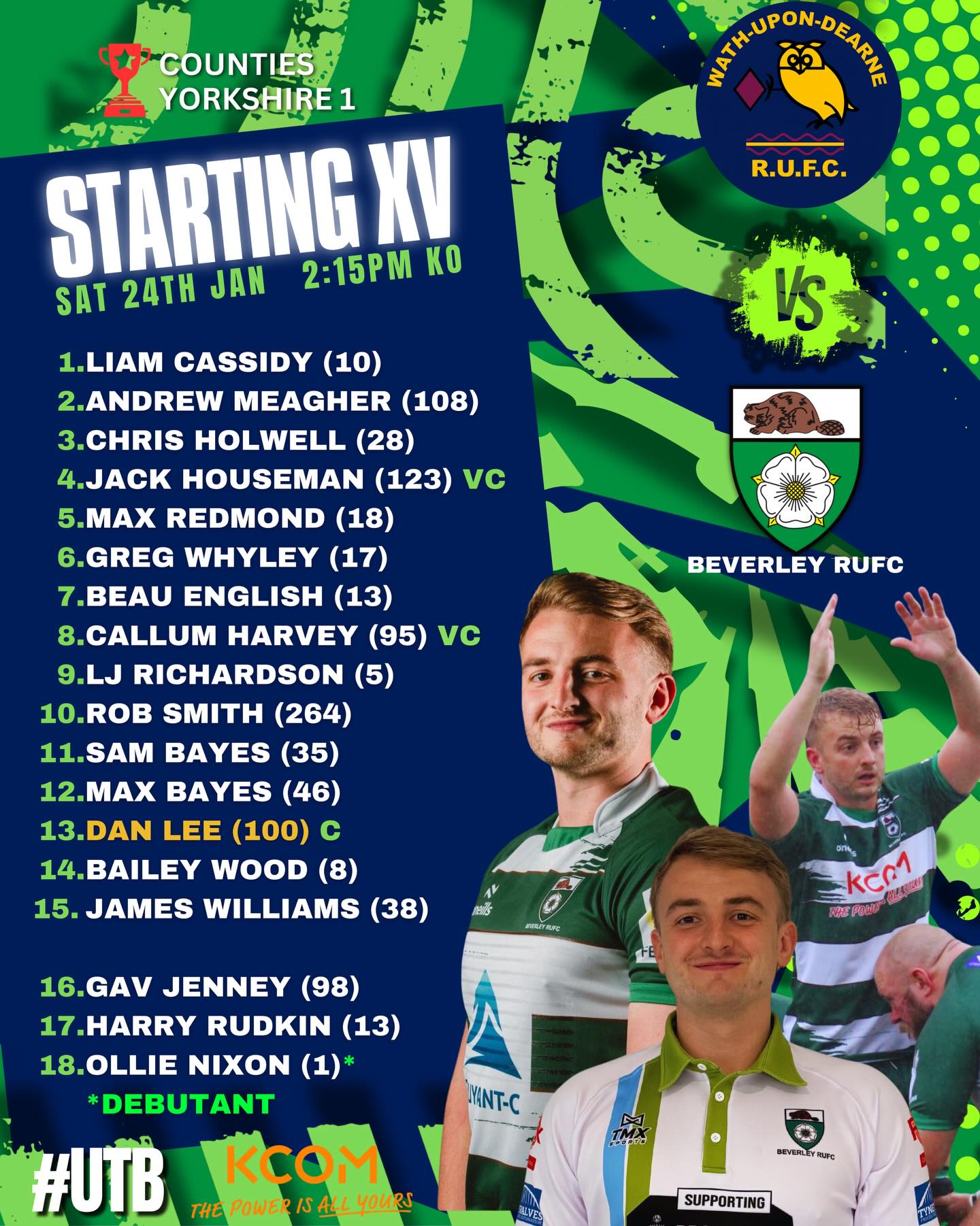 Beverley RUFC - First away game of 2026 takes us down to... | Facebook