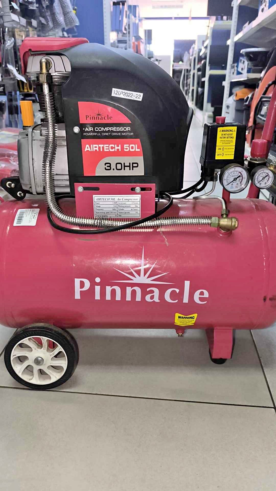 Pinnacle Air Compressor 50L 3.0hp 147L/min - Air Compressors - Emfuleni ...