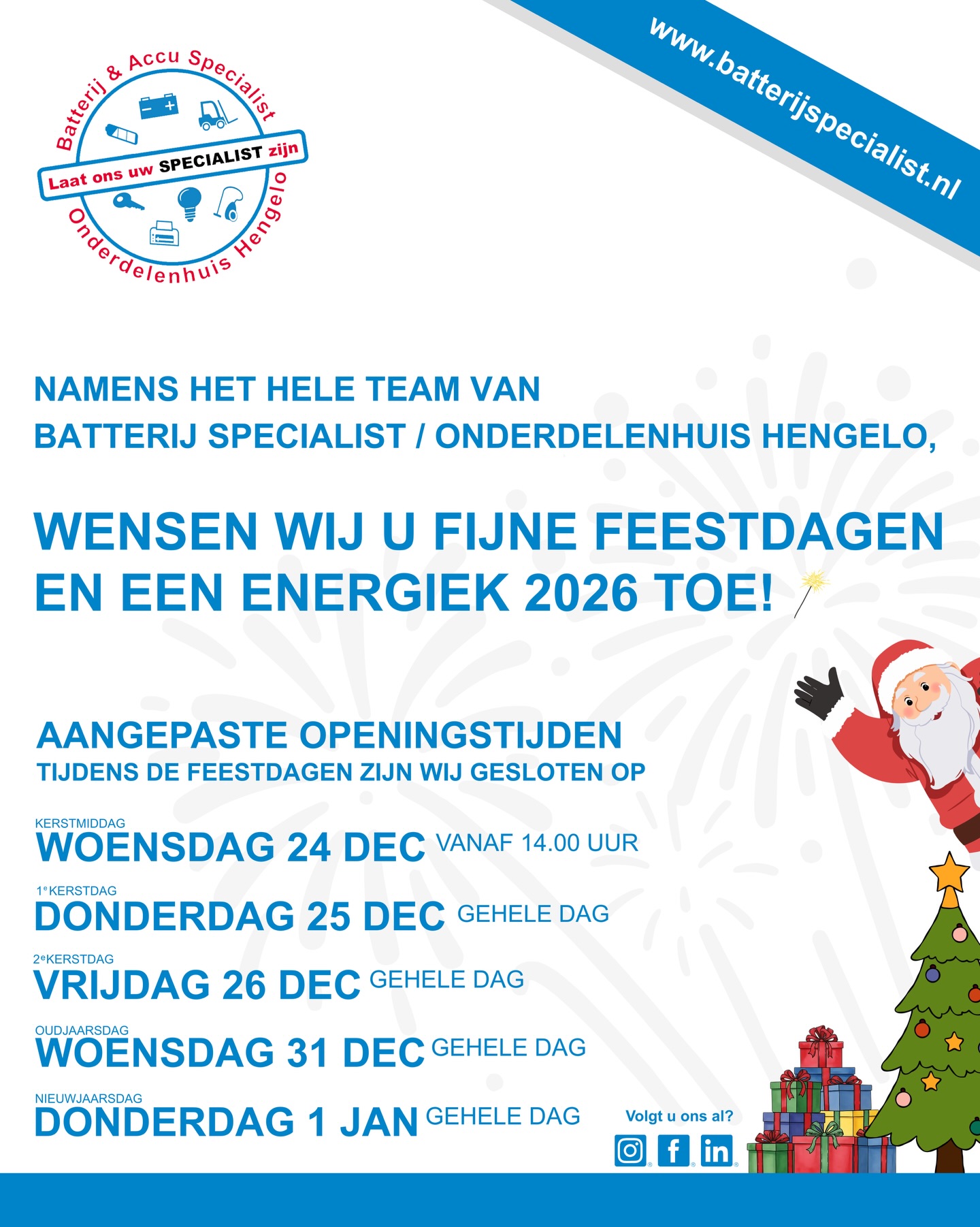 Batterij... - Batterij Specialist BV / Onderdelenhuis Hengelo