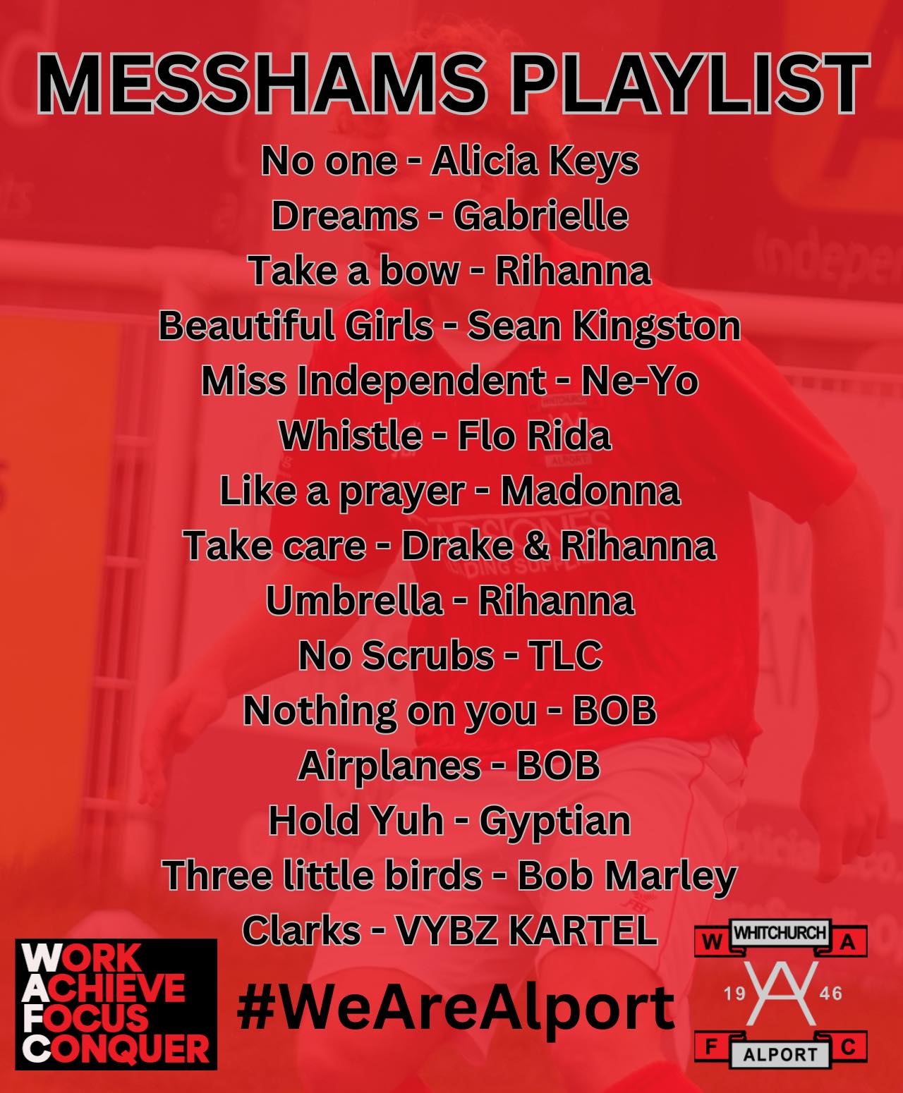 Whitchurch - MESSHAMS PLAYLIST 🎶 Today it’s DJ Messh as Tom Messham ...