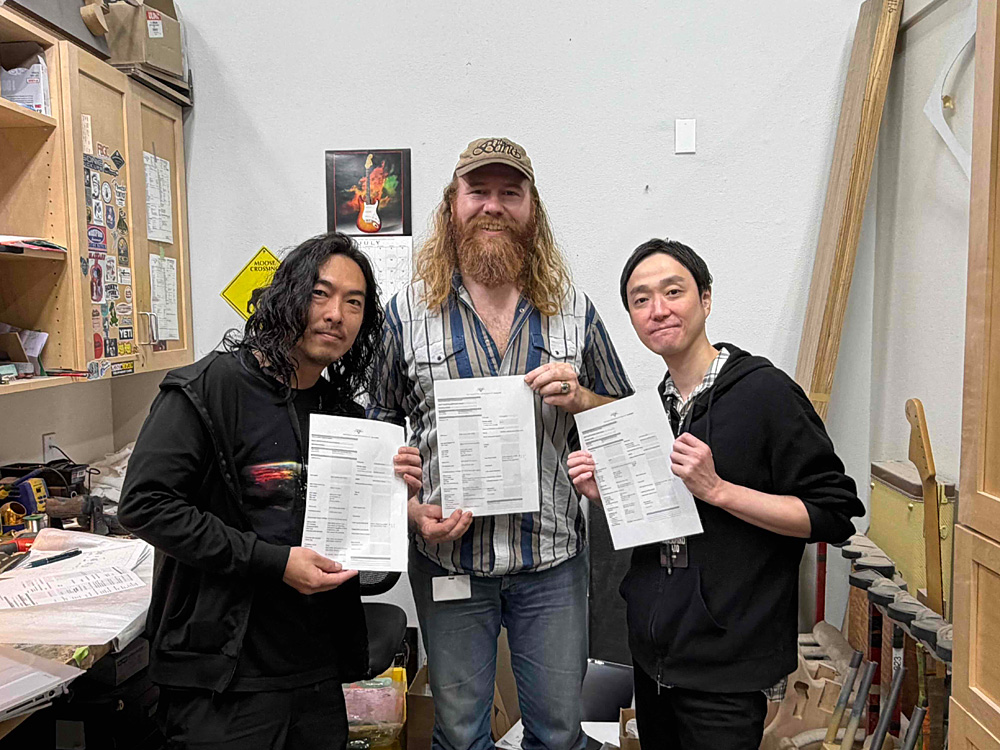 King Gnu Live Tour 2019 AW at Zepp Tokyo- 常田大希さんの使用