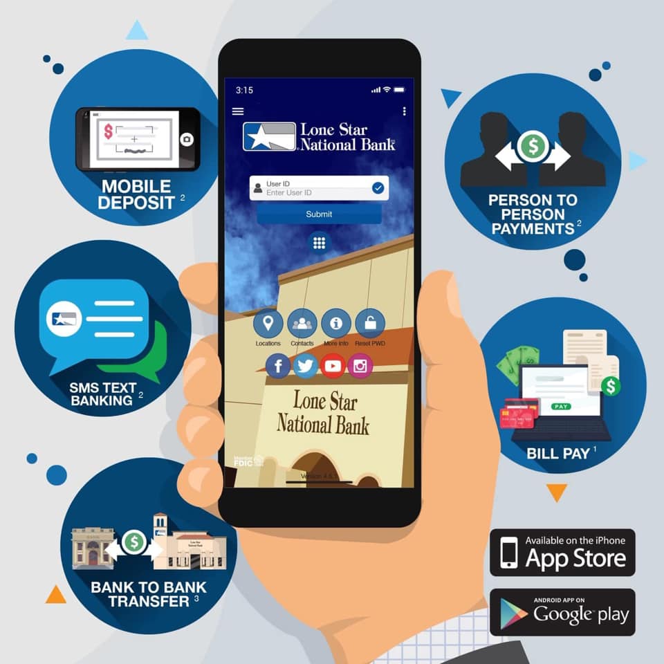 We are here to help you with all... - Lone Star National Bank