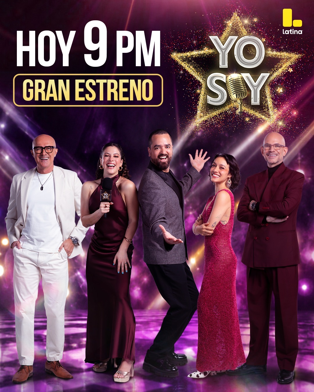 🔥🎤 ¡HOY es el GRAN ESTRENO A las 9 00 p m  YoSoy vuelve EN  