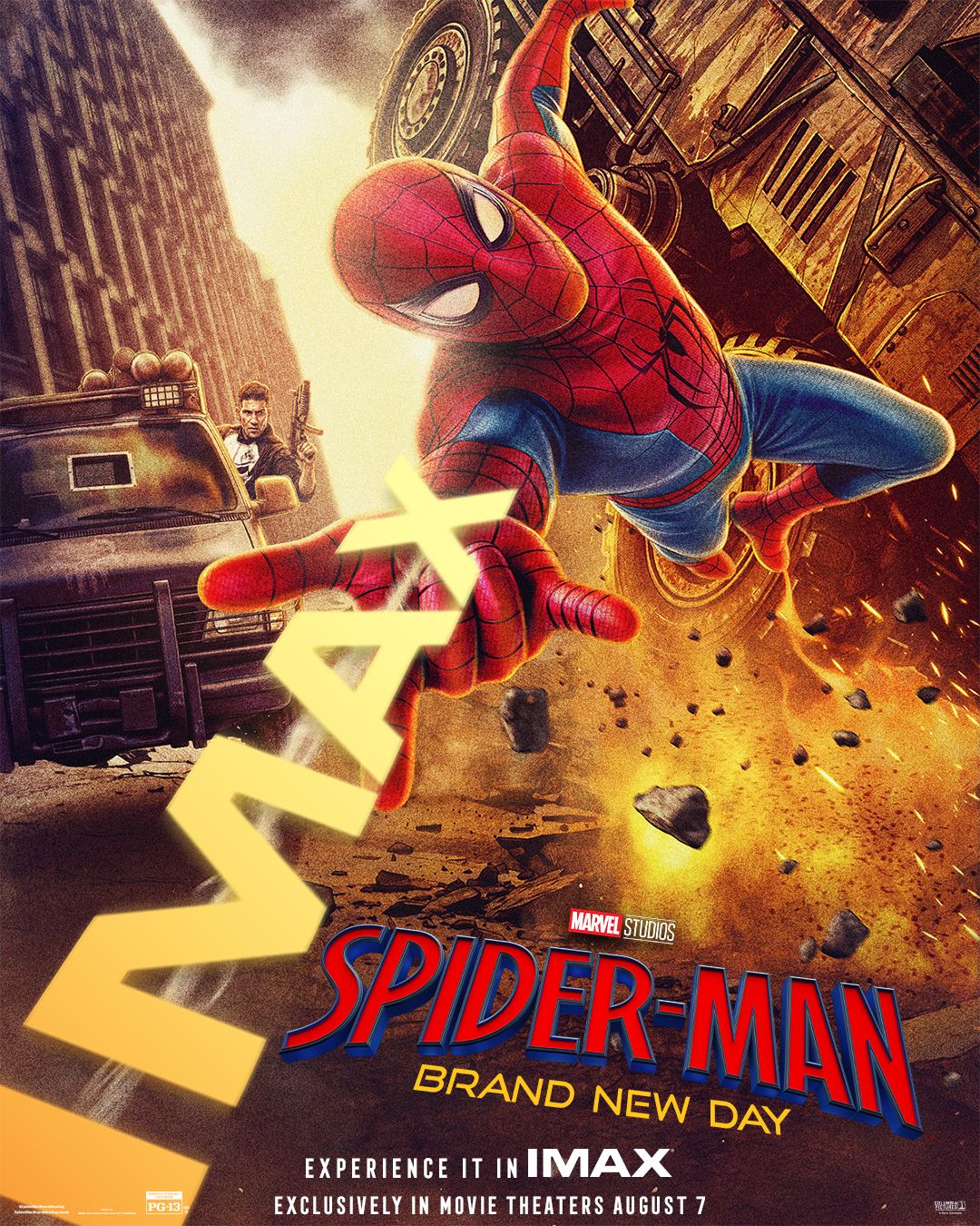 New IMAX poster for Spider-Man: Brand New Day. Arriving in IMAX