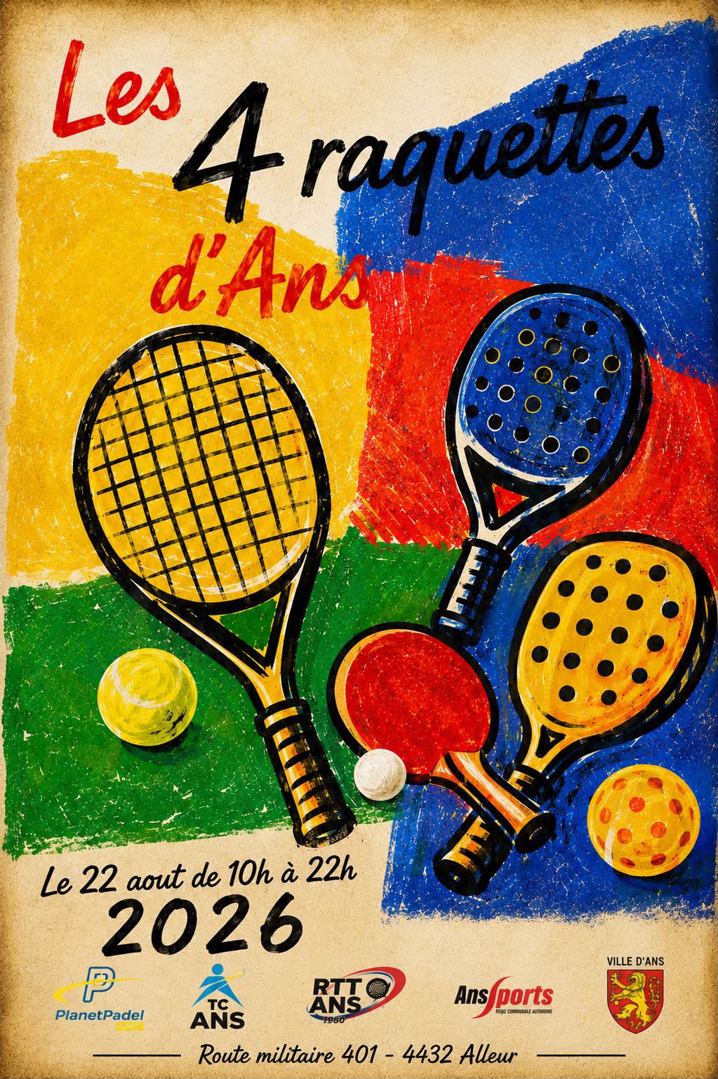 Tournoi des 4 raquettes d'Ans