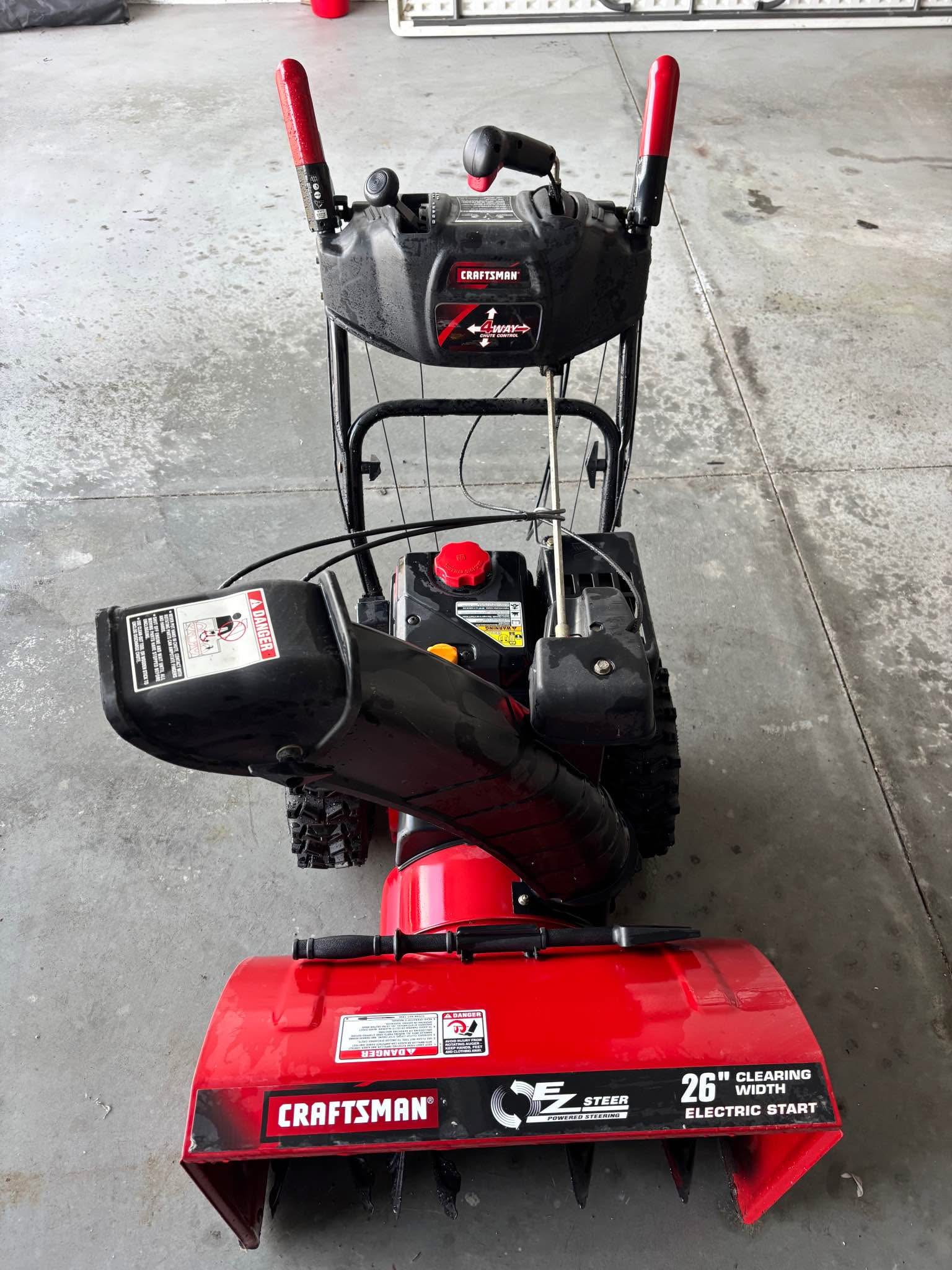 Craftsman Electric Start Snowblower