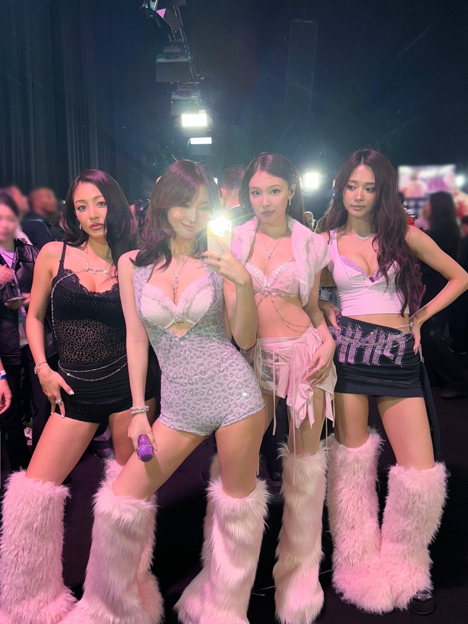 💖🔥 TWICE turns up the flirty vibes with VS PINK! Jihyo, Nayeon