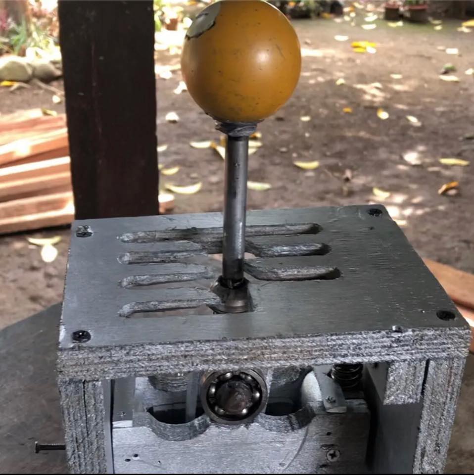 Throwback: Ito yung button box ko dati with ignition switch. Game: Euro ...