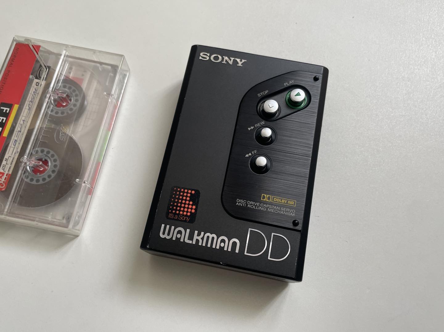 Sony Walkman WM- DD10, 1989-90.