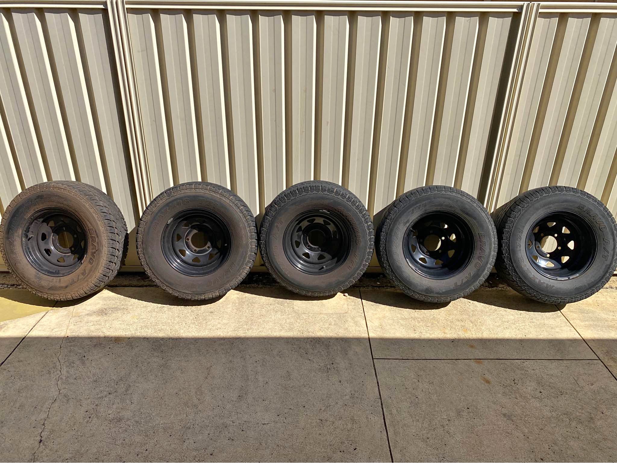 Wanted 4x 15 inch rims and tyres for caravan. Pcd 6x 139.7 Offset 0 to ...
