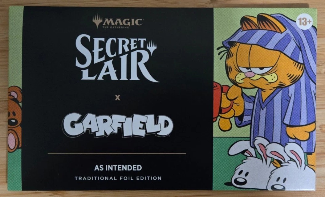 Magic the Gathering Secret Lair x Garfield: As Intended foil sealed