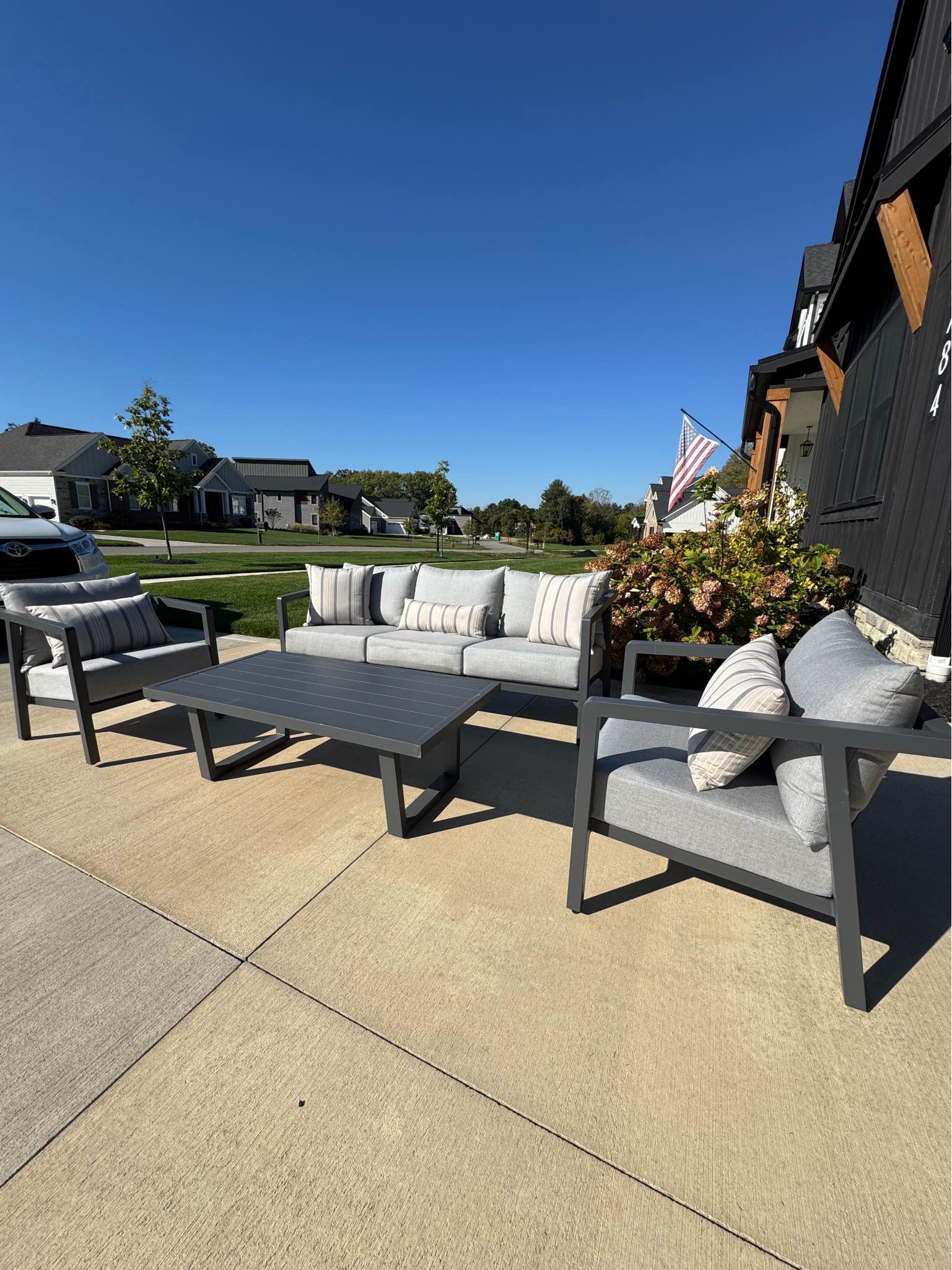Biati 4-Piece Outdoor Patio Seating Set (Costco) - Outdoor Furniture ...