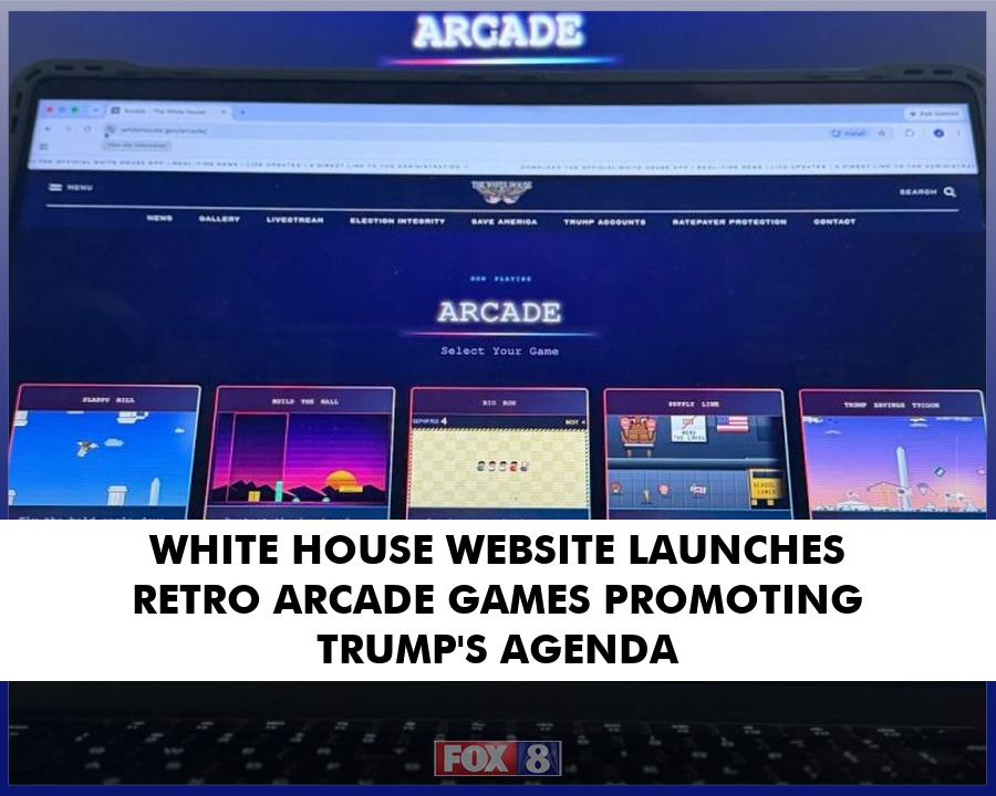The White House announced Arcade on social media with a series of