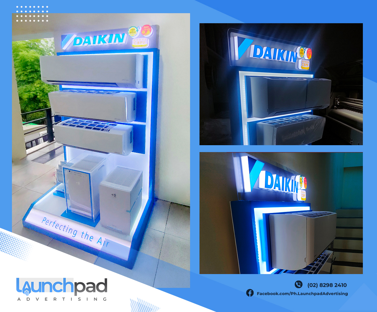 Launchpad - 🌬️ From Concept to Cool: Daikin Aircon Display Rack! 🏭💨 At ...