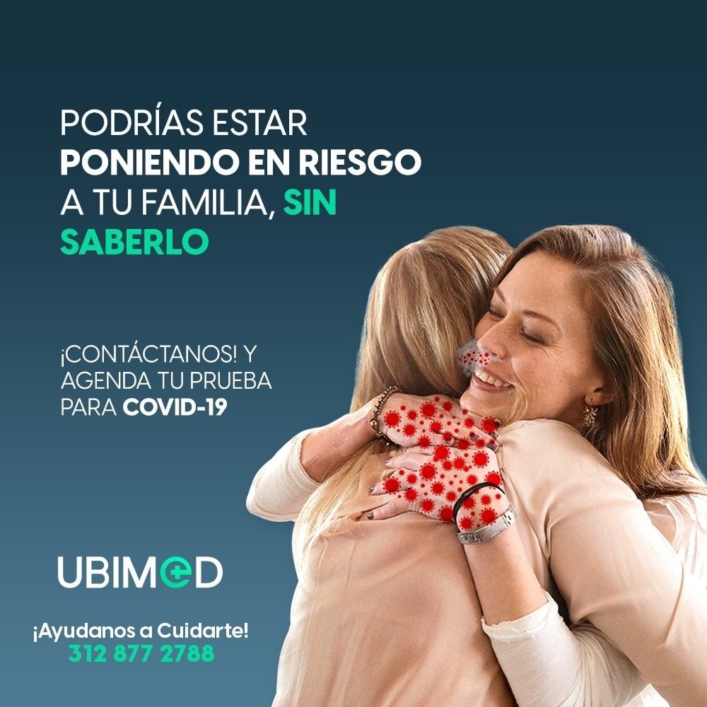 Ubimed - ¡Evitar el contacto físico es fundamental para... | Facebook