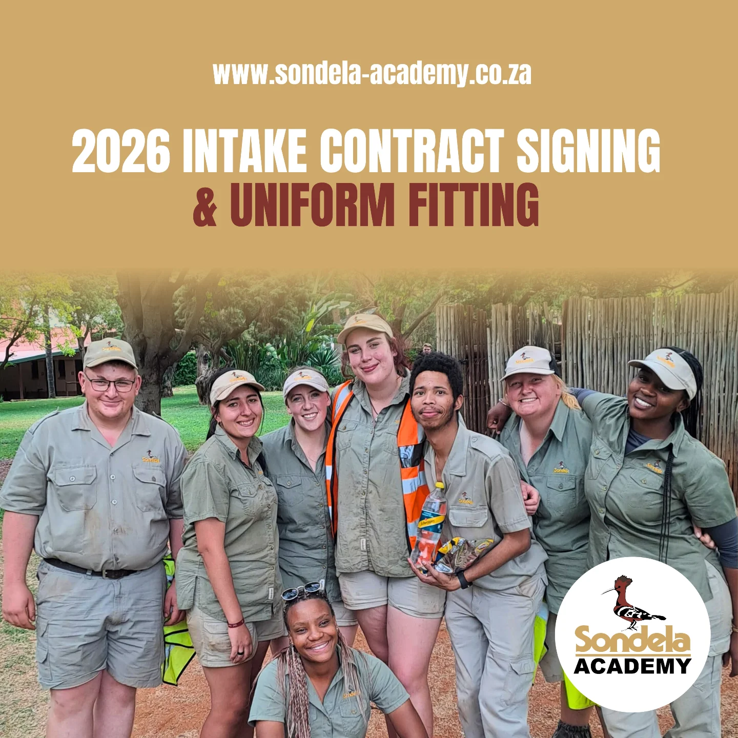 Sondela - 🎓 2026 INTAKE | CONTRACT SIGNING & UNIFORM FITTING 🎓 Dear ...
