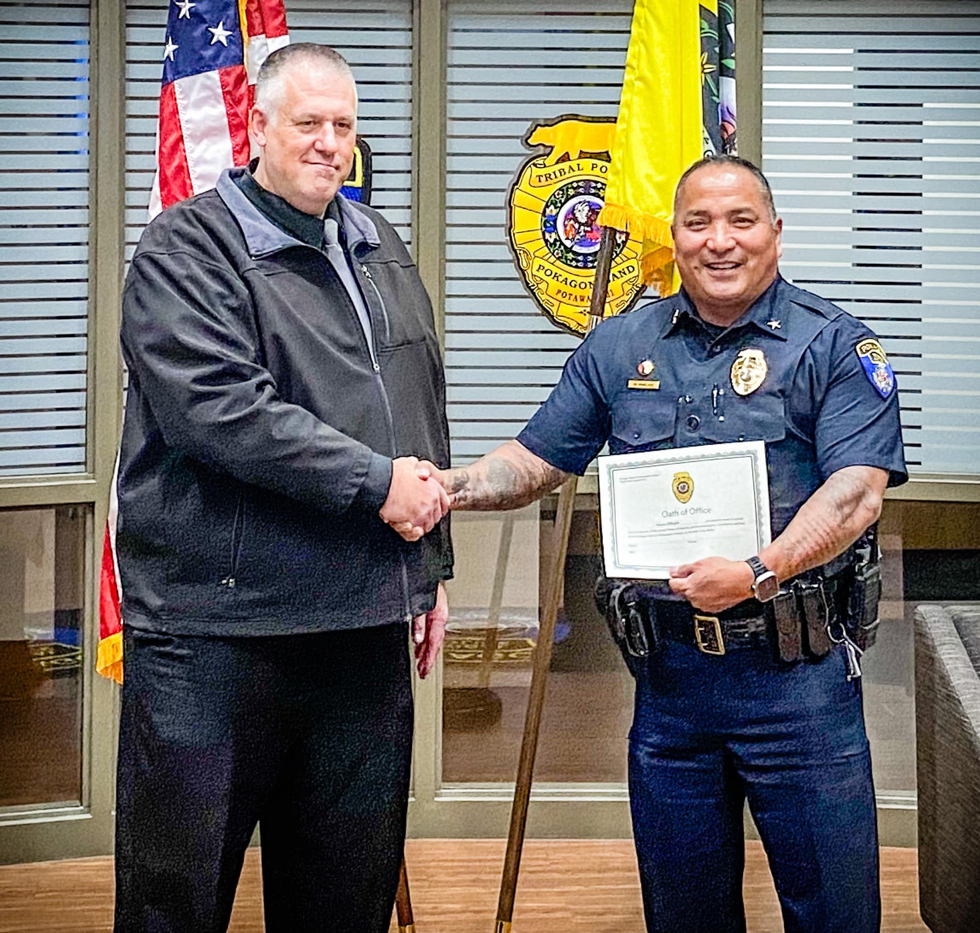 Welcome Officer Shawn... - Pokagon Band Tribal Police | Facebook